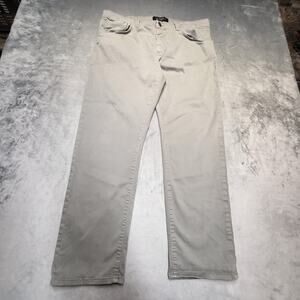 Mavi Zach Jeans Mens 36x28 Gray Twill Straight Leg Stretch Denim Casual Pants
